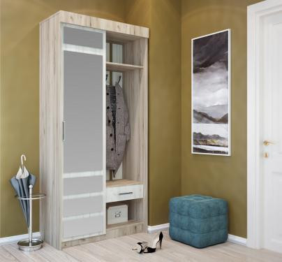 Прихожая Смайл 3 (Ш-1000 × В-2116 × Г-446 мм)/Разные Цвета